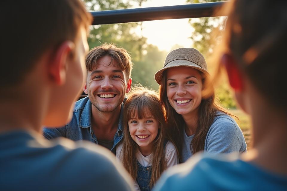 Familie Offroad Abenteuer